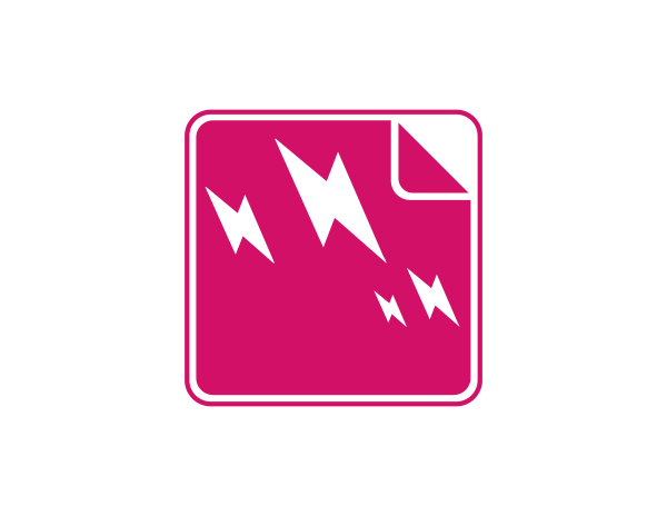 Herbruikbare sticker